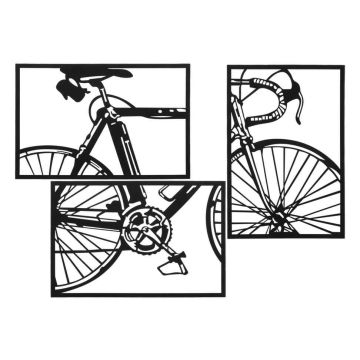 Sienas paneļu komplekts Bike, 3 gab, 40 × 60 × 1,3 cm
