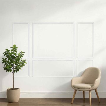 Рейки для отделки стен VEVOR JX88#-L2165, 3 шт, 58 × 143 см и 58 × 58 см