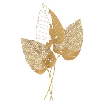Sienas dekors Autumn Leaf Gold, 53 × 84,5 × 4 cm