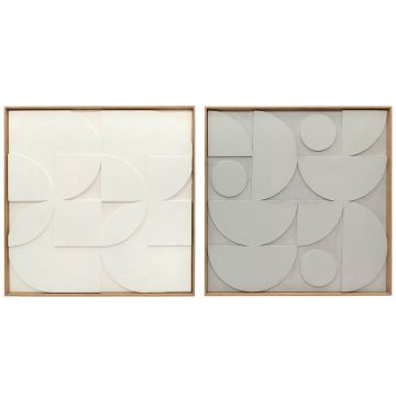 Sienu dekorāciju komplekts, 2 gab, 80 × 80 × 3,5 cm
