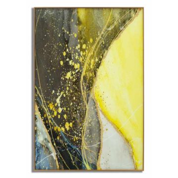 Sienas dekora panelis Mauro Ferretti Sunny, ar rāmi, 120 × 80 × 3,5 cm