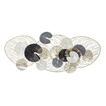 Sienas dekora panelis Luxy, Daudzkrāsains, 124,5 × 55 × 9,5 cm