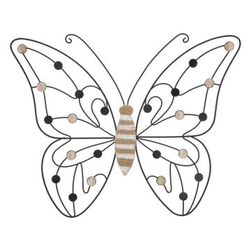 Sienas dekoru panelis Butterfly, 39,5 × 33,5 × 1,5 cm
