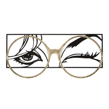 Sienas dekoru panelis Eyewear, 89,5 × 41,3 × 3,8 cm