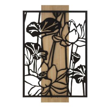 Sienas panelis Lotus, 60 × 90 × 2 cm