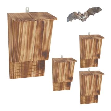 Sikspārņu patversme Relaxdays, 1 gab, 34 × 22,5 × 12,5 cm
