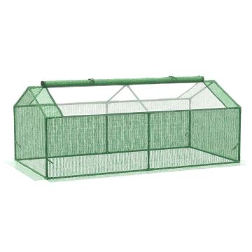 Теплица Outsunny 180x90x70 см, зеленого цвета.
