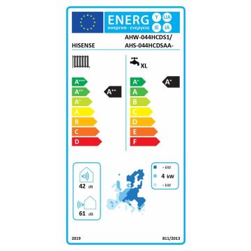 Siltumsūkņa iekšējais bloks Hisense Hi-Therma Integra AHS-044HCDSAA-23, 4,4 kW