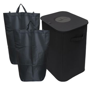 Atkritumu tvertne Relaxdays 10052040_46, 100 l, 70 × 43 × 33 cm