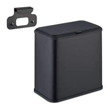 Atkritumu grozs Relaxdays, 5 l, 25 × 25,5 × 15,5 cm