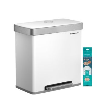 Sorting bin SONGMICS LTB202, 2 × 30 l, 58.2 × 60.5 × 36.5 cm