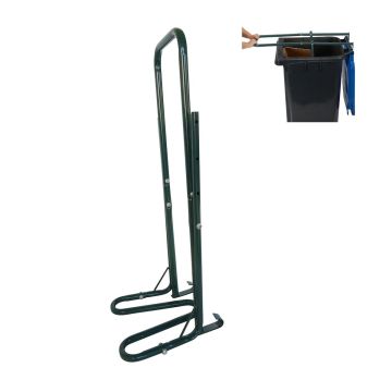 Atkritumu prese Relaxdays 10052843_53, regulējams augstums, 95 × 31 × 33 cm