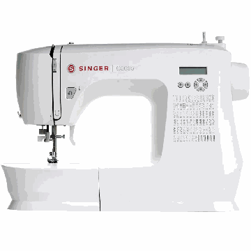 Šujmašīna Singer C5655, 80 dūrieni, 6 pogcaurumi, Balta