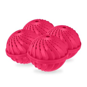 Veļas mazgāšanas bumbiņu komplekts Relaxdays 10045740.0, 4 gab, Ø 10,5 × 9 cm