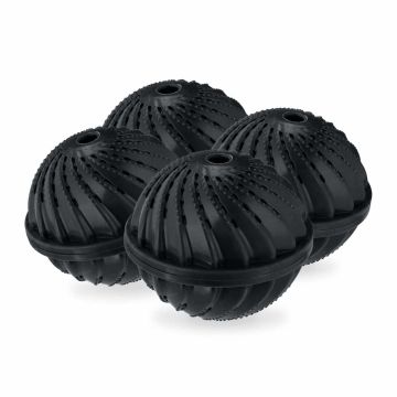 Veļas mazgāšanas bumbiņu komplekts Relaxdays 10045742.0, 4 gab, Ø 10,5 × 9 cm