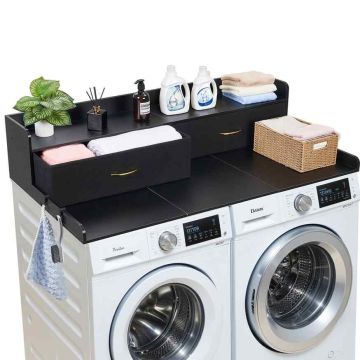 Столешница для стиральной машины VEVOR DX0202-C250399S-01, 2 ящика, 137 × 30,5 × 69,9 см