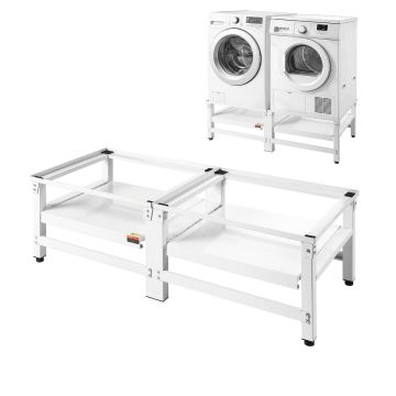 Подставка для стиральной машины VEVOR S03-2, 2 шт, 124,5 × 53,5 × 37 см