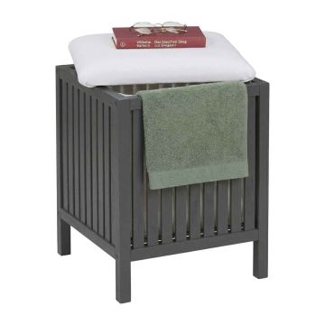 Veļas kaste-taburete Relaxdays 10052722_1508, 38 × 51 × 38 cm