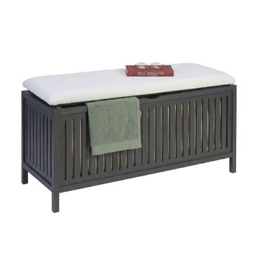 Veļas kaste-taburete Relaxdays 10052723_1508, 100 × 50 × 38 cm