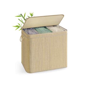 SONGMICS laundry basket, 90 l, 67 × 44 × 61 cm