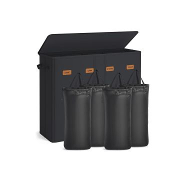 Veļas grozs SONGMICS RLH014B01, 3 nodalījumi, 160 l, 84 × 33 × 75 cm