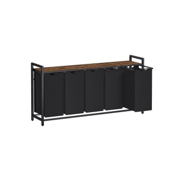 Veļas grozs VASAGLE, 2 maisi, 2 × 46 l, 143,5 × 72 × 33 cm