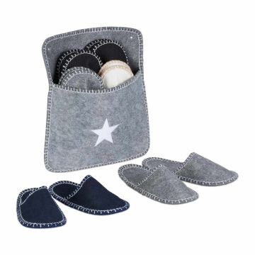 Čības Relaxdays, 6 pāri, 3 izmēri