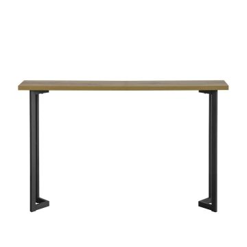 Konsoles galds 120x20x75cm., melnā/brūnā krāsā