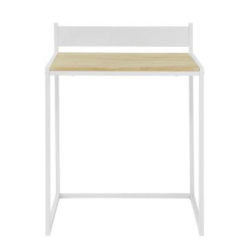 Письменный стол 70x50x90см., белого/светло-коричневого цвета