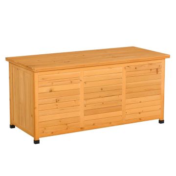Садовый ящик Outsunny 127x56x60см, светло-коричневого цвета