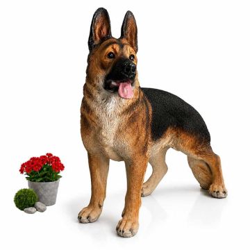 Dārza suņa figūra Relaxdays 10053582_9271 Schäferhund, 114 × 40 × 91 cm