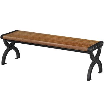Dārza soliņš, 2 vietas, 124 × 39 × 39 cm