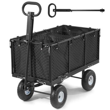 Садовая тележка VEVOR TC-1200, 99 × 52 × 41 см