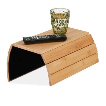 Dīvāna paplāte Relaxdays, 43,5 × 1 × 33 cm