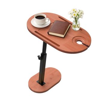 Приставной столик Relaxdays 10053049.0, Регулируемая высота, 40 × 45–82 × 22 см