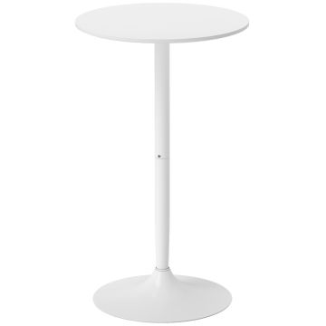 Bāra krēsls Homcom 60x60x102cm, balts