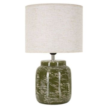 Galda lampa, 1 spuldze, Zaļa