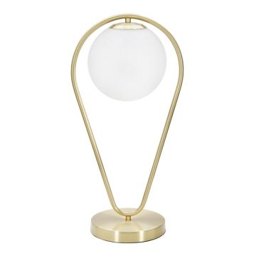 Galda lampa GLAMY DROP, 1 gaismas avots, 25 × 50 × 18 cm