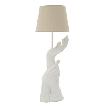 Galda lampa LIFE, 1 gaismas avots, Balta