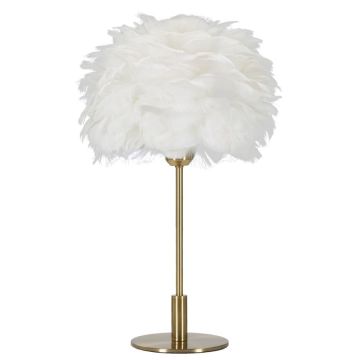 Galda lampa Mauro Ferretti Ball Feather, 1 E27 ligzda