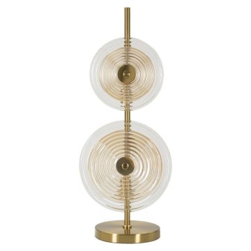 Galda lampa Venice, 2 gaismas avoti, 25 × 63 × 25 cm