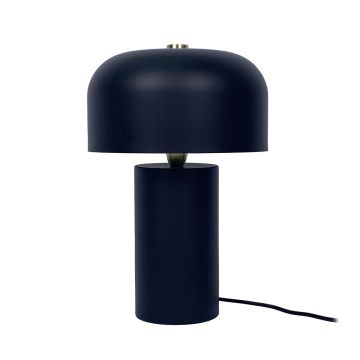 Galda lampa Relaxdays, E14, Melna/zelta, Ø 25 × 40 cm