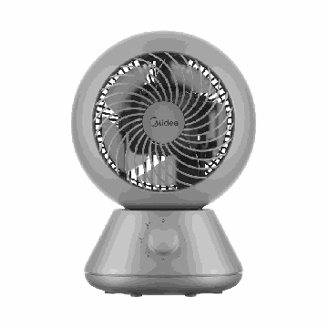 Galda ventilators Midea MFT302R0BPK, 3 ātrumi, Tumši pelēka