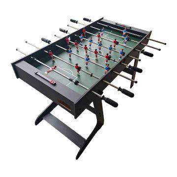 Galda futbola galds Relaxdays, 2 rezultātu skaitītāji, 122 × 78 × 61 cm
