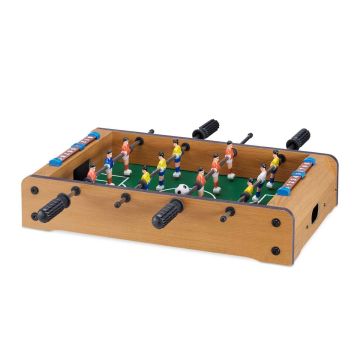 Galda futbola spēle Relaxdays 10022515.0, 4 stieņi, pa 3 figūriņām, 51 × 11 × 50 cm