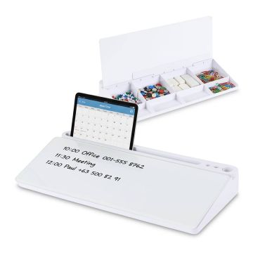 Galda organizators Relaxdays 10051600.0, 8 nodalījumi, 40 × 5,5 × 18 cm