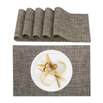 Сервировочные коврики Relaxdays, 6 шт, 45 × 30 см