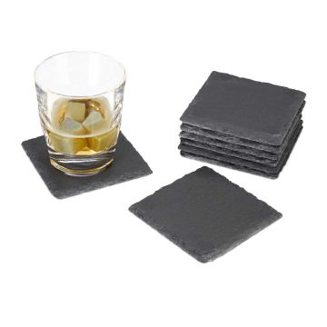 Подставки под напитки Relaxdays, 8 шт, 0,2 × 10 × 10 см