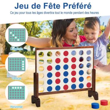 Board game "4 in a row", 82.55 × 20.32 × 71.12 cm