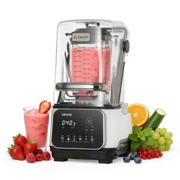 Stalvirsmas blenderis VEVOR HS-608C, 2 l, 2200 W, 280 × 245 × 480 mm